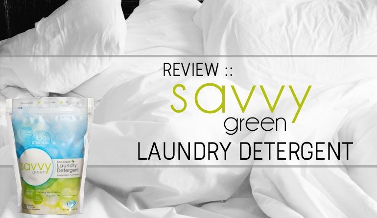 Review :: Savvy Eco Clean Cleaning Green Laundry Household Detergent – Safe